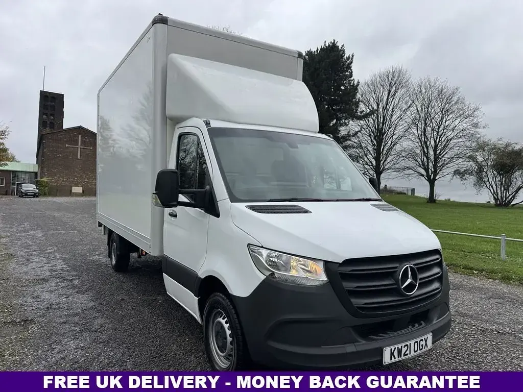 Used Mercedes Sprinter 161 HP (118 kW) 2021 White Van