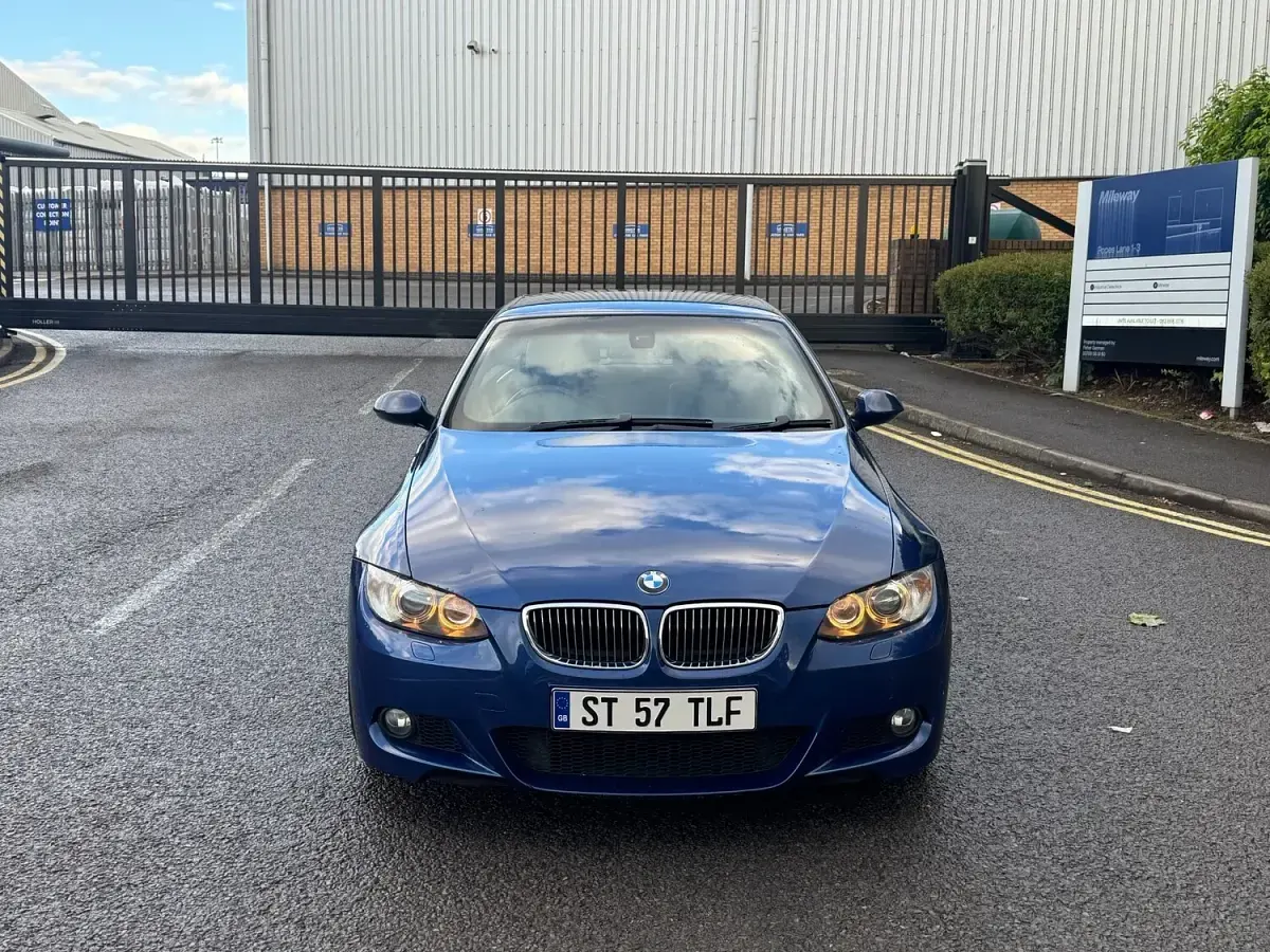 Used BMW 325 Cabriolet M Sport 2008 Blue Cabriolet