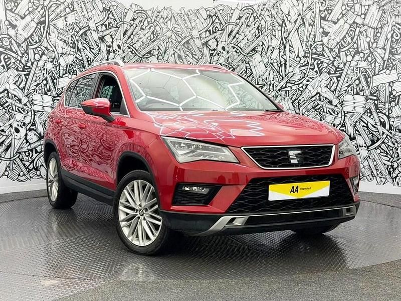 Used Seat Ateca XCELLENCE 150 HP (110 kW) 2019 Red SUV