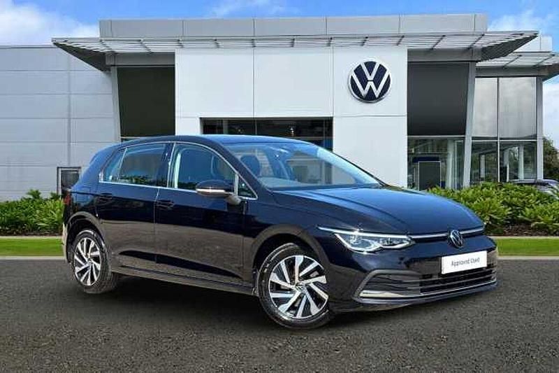 Black Used 2023 VW Golf VIII Style Hatchback | £19,494 (Good price) - Image 1/4