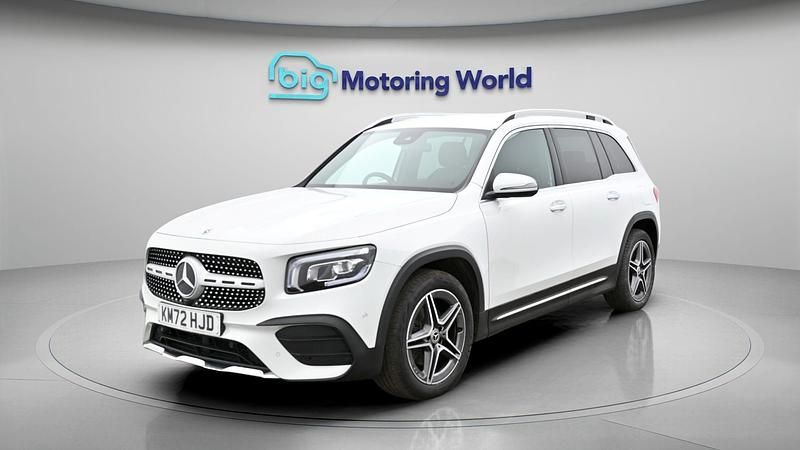 Used Mercedes GLB200 AMG line 163 HP (119 kW) 2022 White SUV