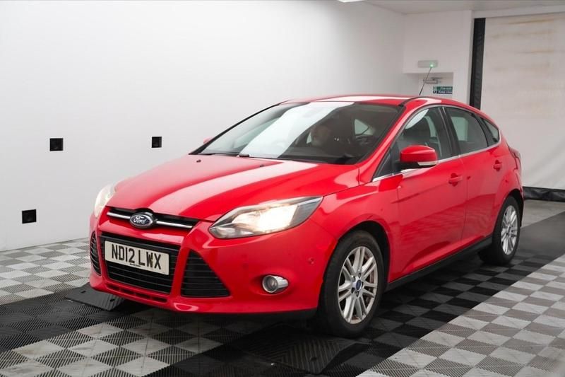 Used Ford Focus Titanium 2012 Red Hatchback