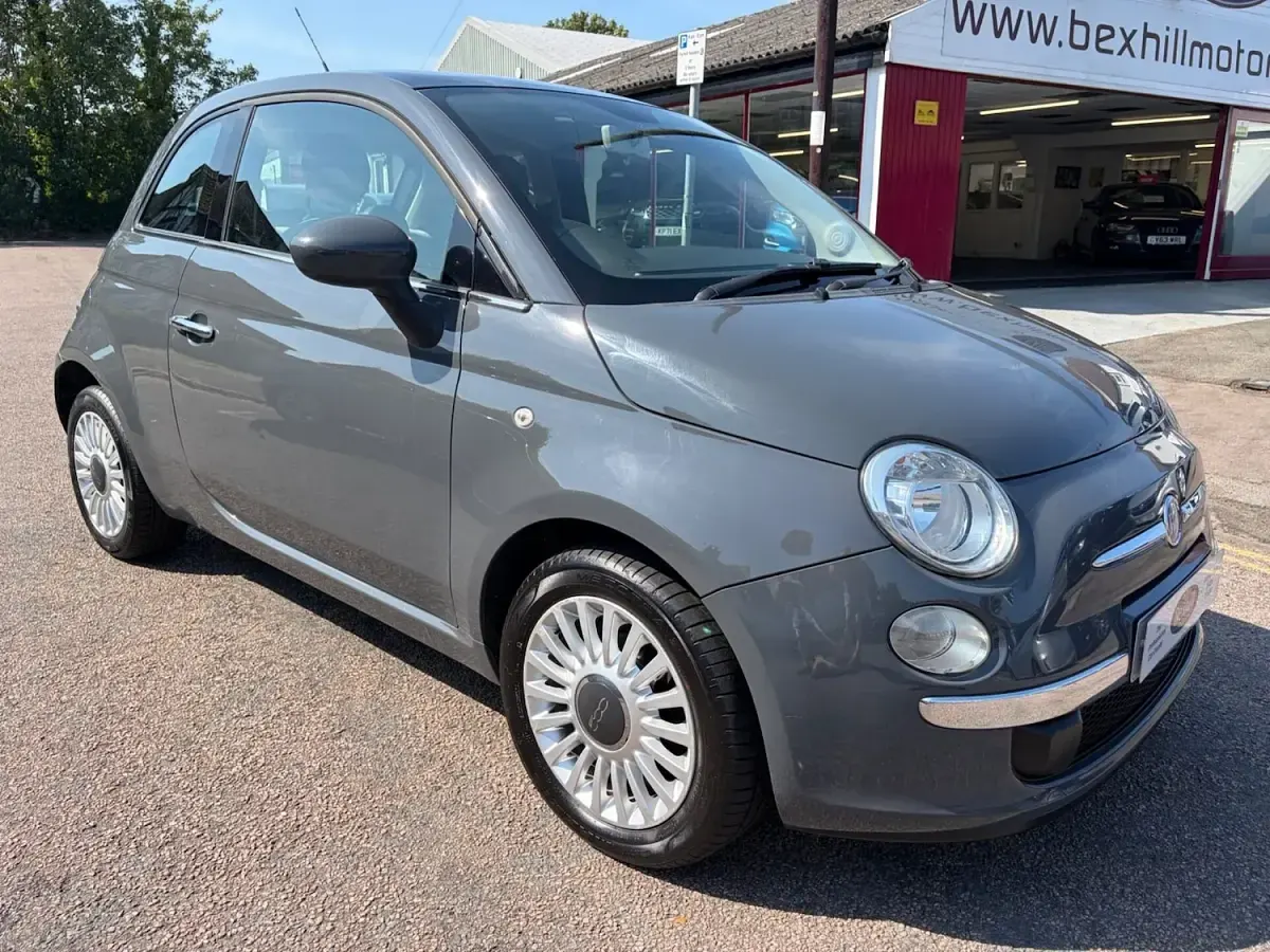 Used Fiat 500 Lounge 69 HP (50 kW) 2011 Grey Hatchback