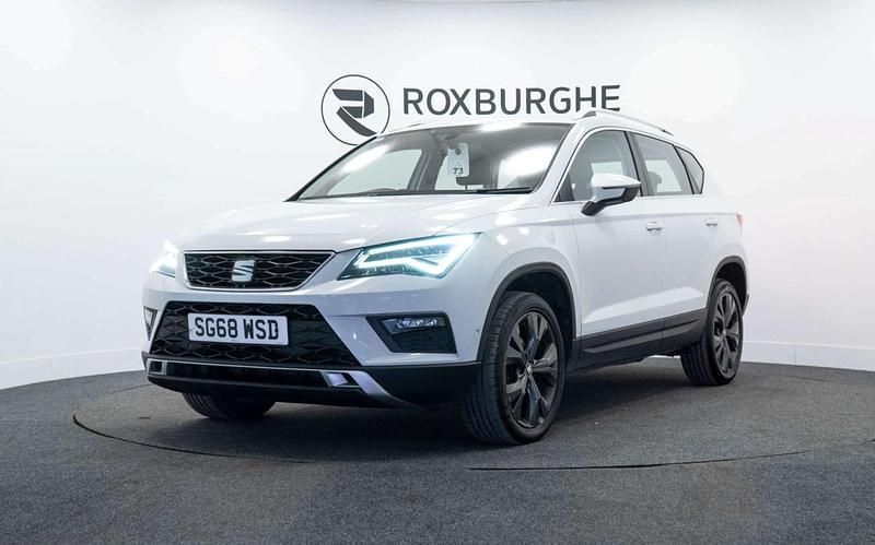 Used Seat Ateca SE Technology 115 HP (84 kW) 2018 White SUV