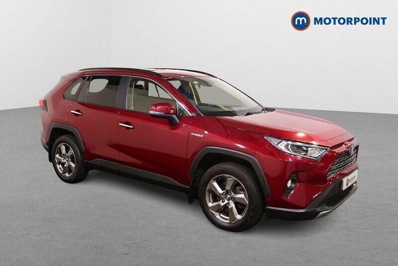 Red Used 2019 Toyota RAV4 Hybrid SUV | £24,649 (Fair price) - Image 1/4