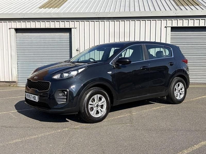 Used Kia Sportage 115 HP (84 kW) 2017 Black SUV