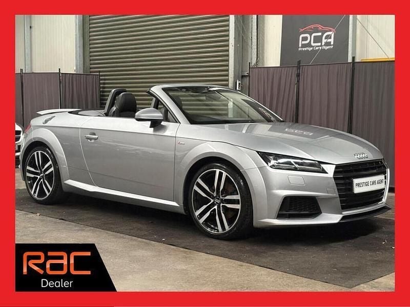 Silver Used 2016 Audi TT Roadster S-Line Cabriolet | £13,990 (Fair price) - Image 1/4