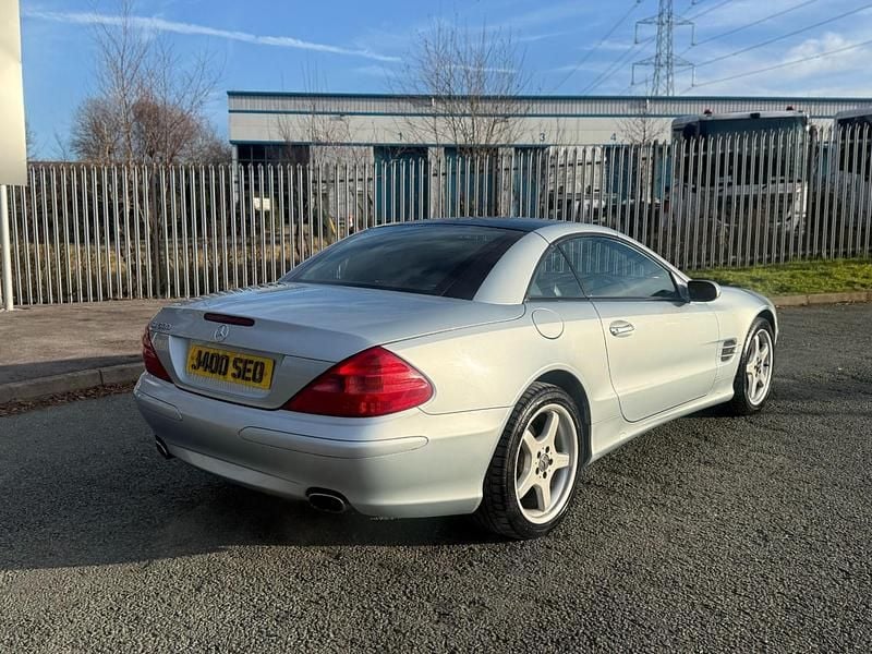 Used Mercedes SL500 2004 Silver Cabriolet