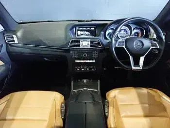 Usado Mercedes E350 AMG line 258 CV (189 kW) 2016 Negro Coupe