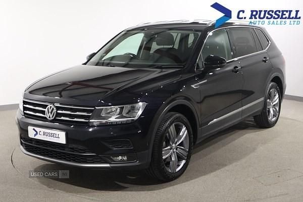 Black Used 2020 VW Tiguan Allspace Match SUV | £19,995 (Fair price) - Image 1/4
