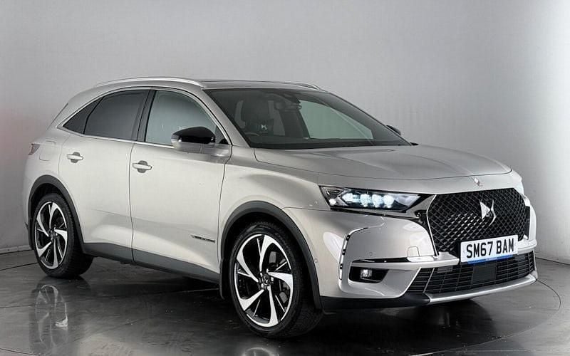 White Used 2021 DS Automobiles DS7 Crossback Ultra Prestige SUV | £18,650 (Fair price) - Image 1/3