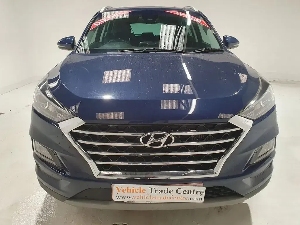 Used Hyundai Tucson SE 115 HP (84 kW) 2018 Blue SUV
