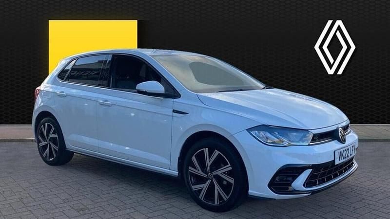 White Used 2022 VW Polo R-line Hatchback | £16,819 (Fair price) - Image 1/3