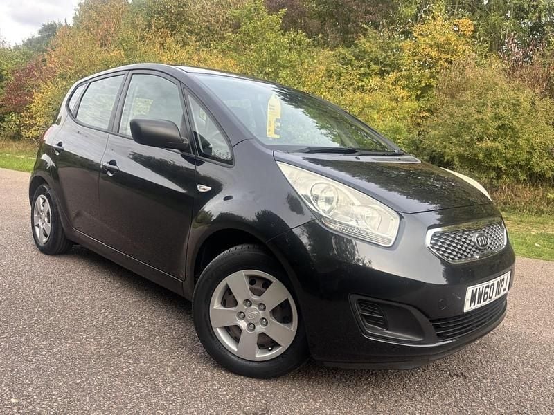 Used Kia Venga 89 HP (65 kW) 2011 Black Hatchback