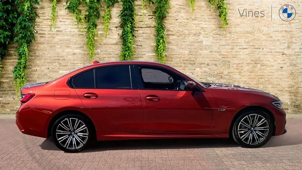 Used BMW 330e M Sport 292 HP (214 kW) 2022 Orange Sedan
