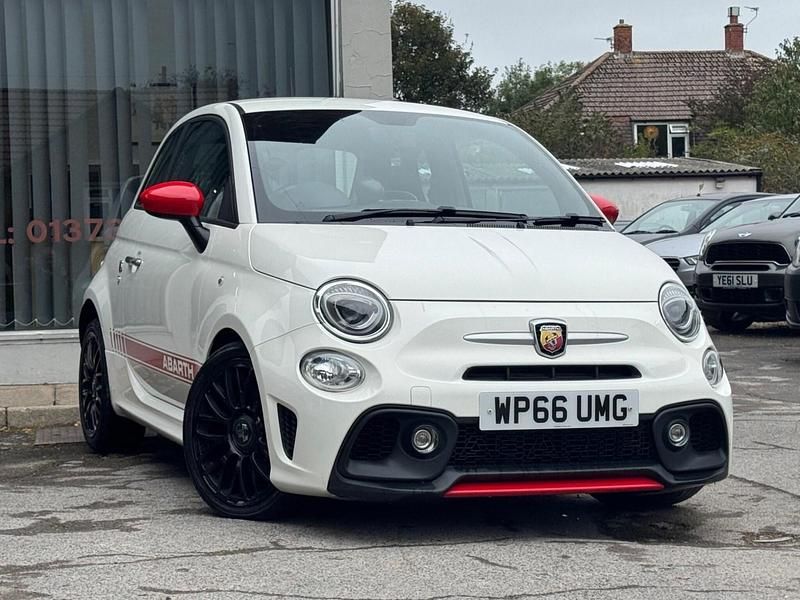 White Used 2017 Abarth 595 Hatchback | £8,995 (Good price) - Image 1/4