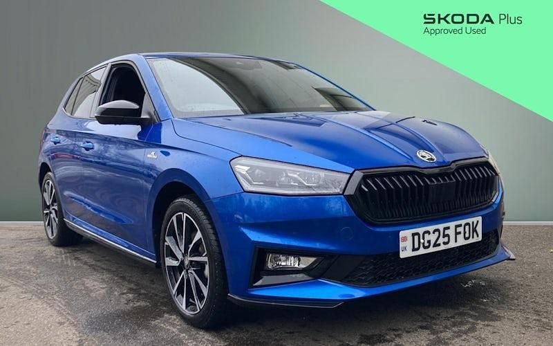 Used Skoda Fabia Monte Carlo 150 HP (110 kW) 2025 Blue Hatchback