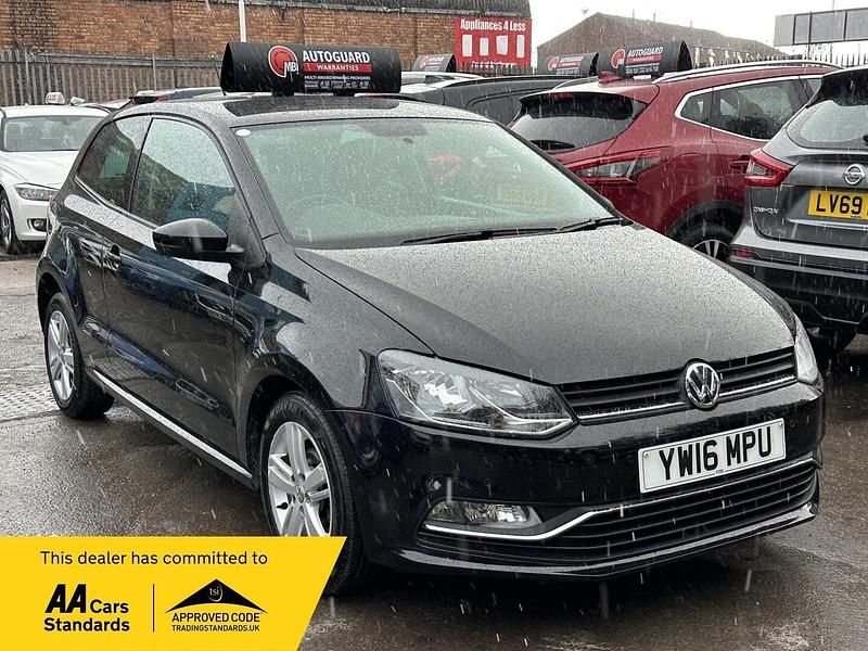 Used VW Polo Match 2016 Black Hatchback