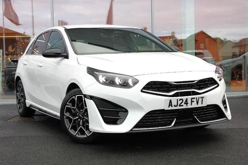 White Used 2024 Kia Ceed GT GT-Line Hatchback | £18,055 (Fair price) - Image 1/3