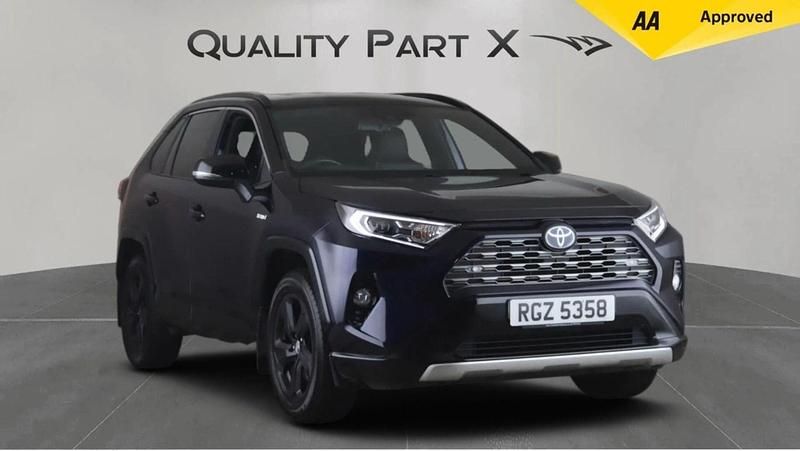 Used Toyota RAV4 2020 Blue/black Estate