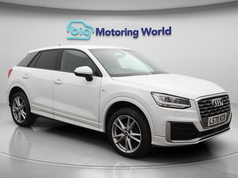White Used 2020 Audi Q2 S-Line SUV | £16,387 (Good price) - Image 1/4