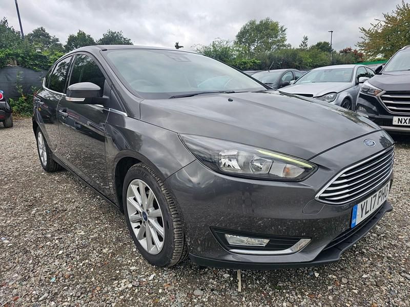 Grey Used 2017 Ford Focus Titanium Hatchback | £6,485 (Good price) - Image 1/4