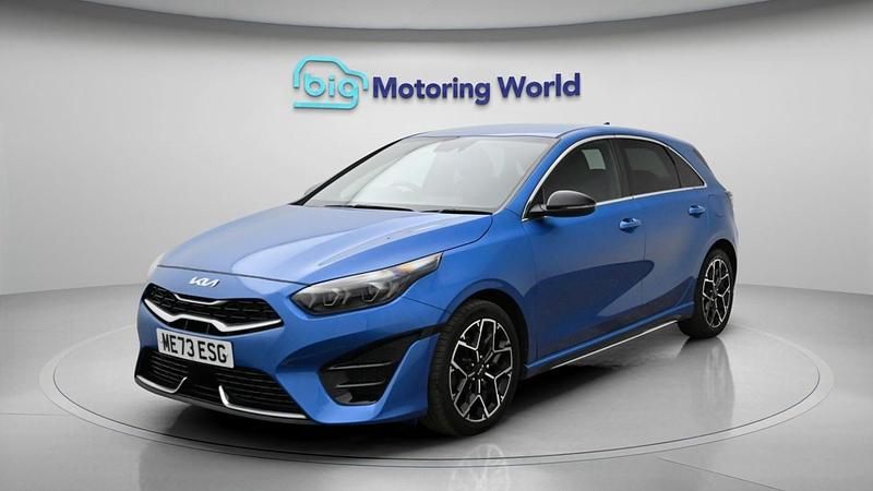 Used Kia Ceed GT-Line 160 HP (117 kW) 2023 Blue Hatchback
