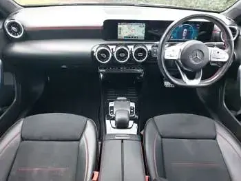 Used Mercedes A200 AMG line 163 HP (119 kW) 2019 Black Hatchback
