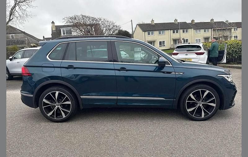 Used VW Tiguan R-line Edition 150 HP (110 kW) 2024 Blue SUV