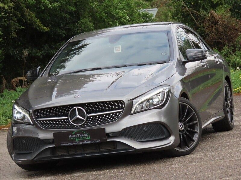 Grey Used 2019 Mercedes CLA220 AMG line Sedan | £14,994 (Fair price) - Image 1/4