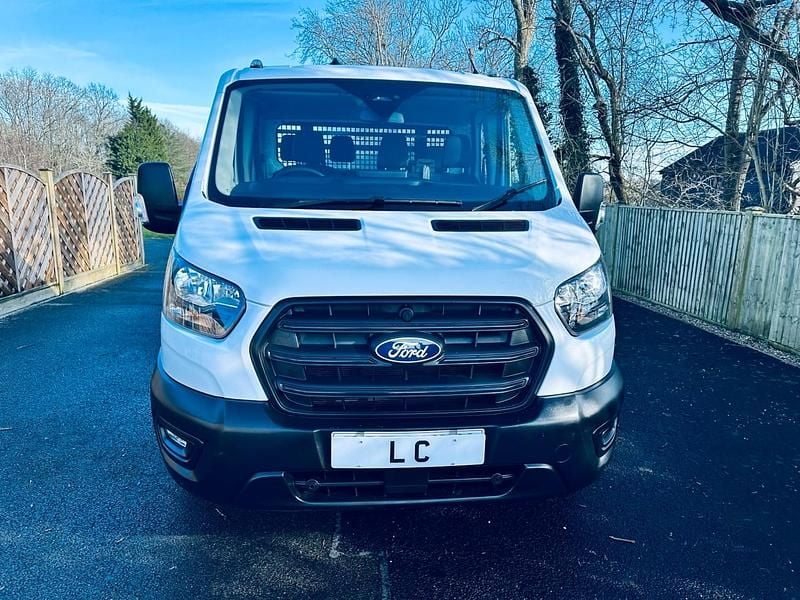 Used Ford Transit 130 HP (95 kW) 2024 White Cabriolet