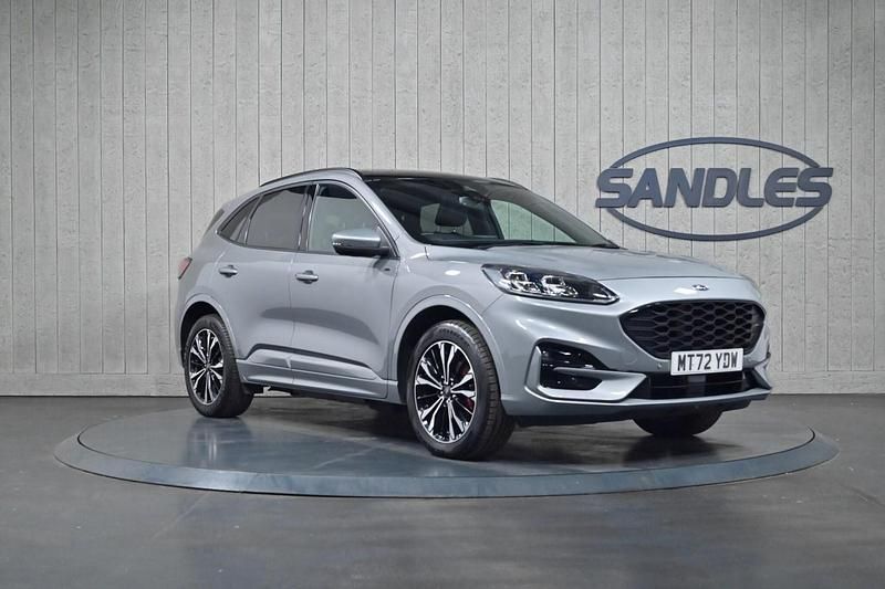 Silver Used 2022 Ford Kuga ST-Line X SUV | £20,799 (Fair price) - Image 1/4