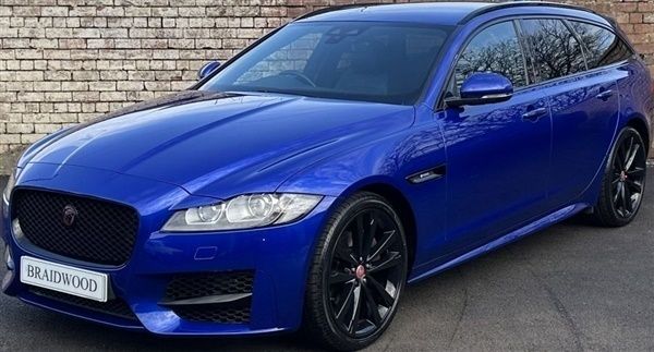 Blue Used 2019 Jaguar XF Sportbrake R-Sport Estate | £20,990 (A bit pricey) - Image 1/1
