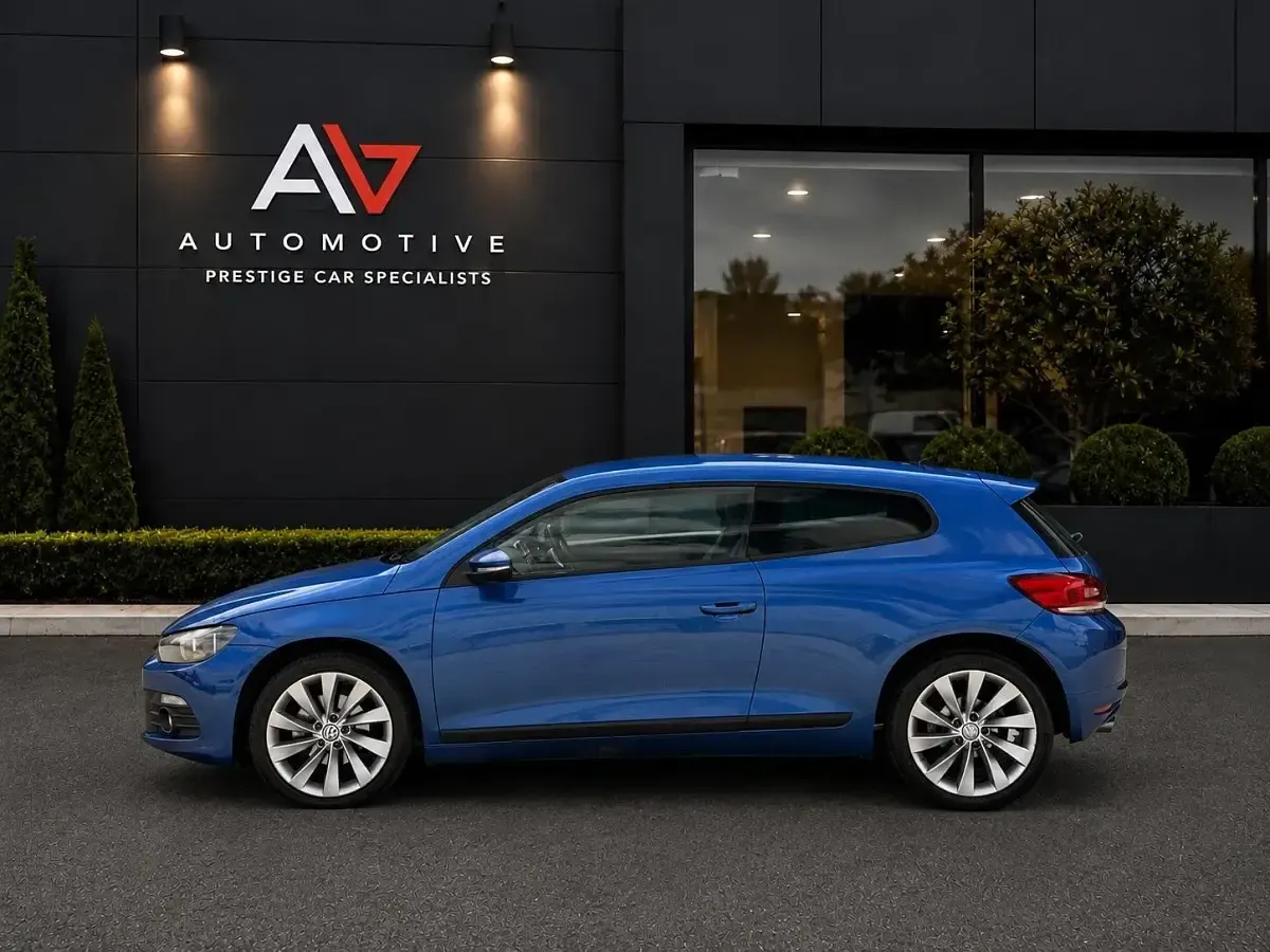 Used VW Scirocco GT 138 HP (101 kW) 2013 Blue Coupe