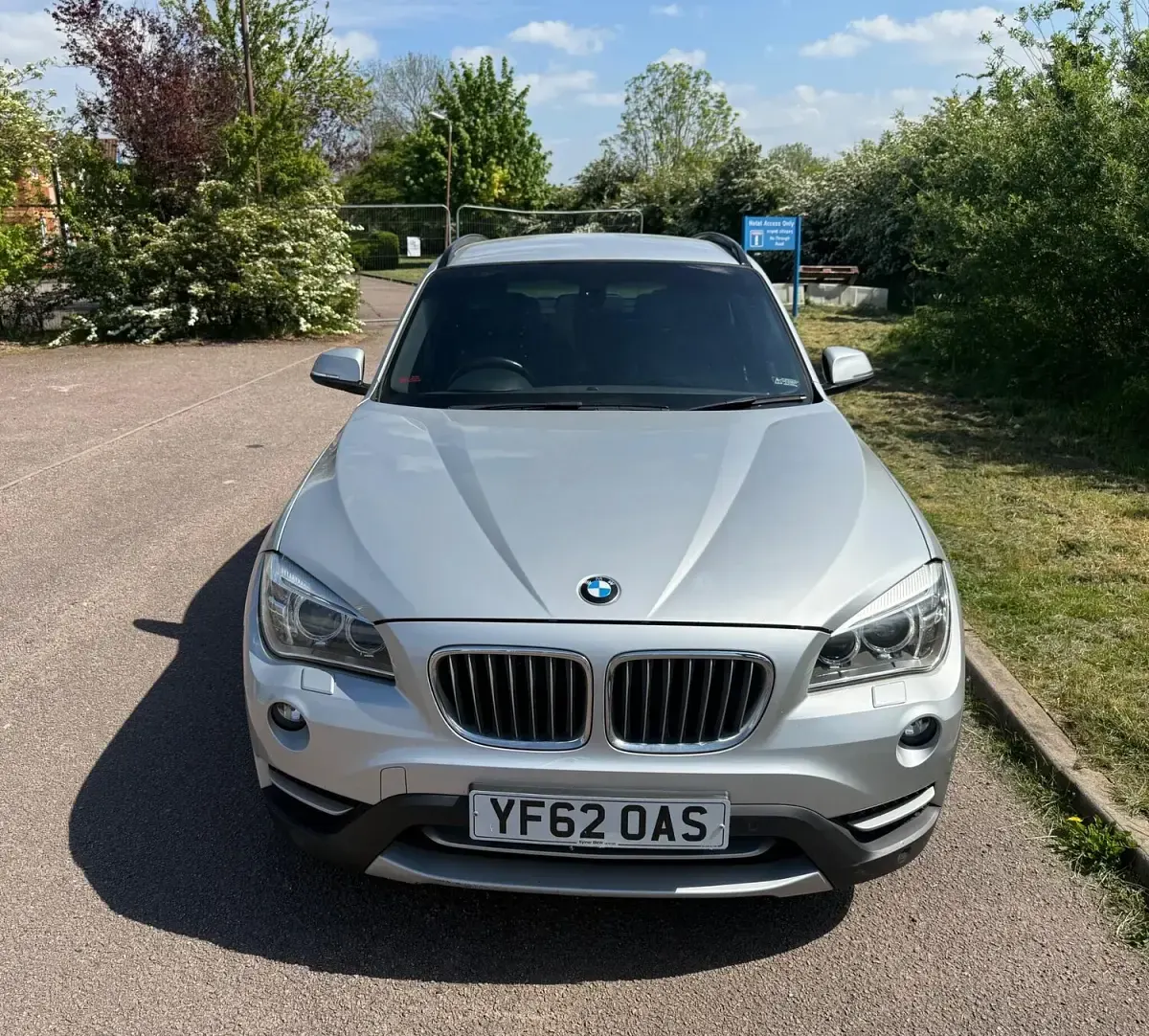 Used BMW X1 xLine 184 HP (135 kW) 2012 Silver SUV