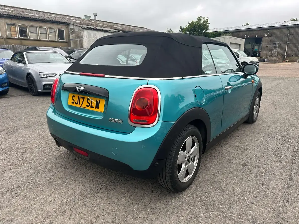 Used Mini Cooper Cabriolet 2017 Turquoise Cabriolet