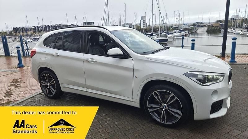 White Used 2018 BMW X1 M Sport SUV | £11,699 (Good price) - Image 1/4