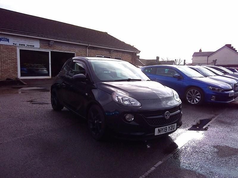 Used Vauxhall Adam 70 HP (51 kW) 2019 Black Hatchback