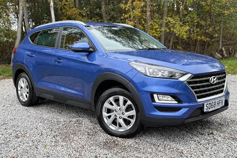 Blue Used 2018 Hyundai Tucson SE SUV | £10,495 (Fair price) - Image 1/1