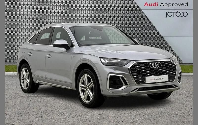 Silver Used 2024 Audi Q5 Sportback S-Line SUV | £35,990 (Good price) - Image 1/4