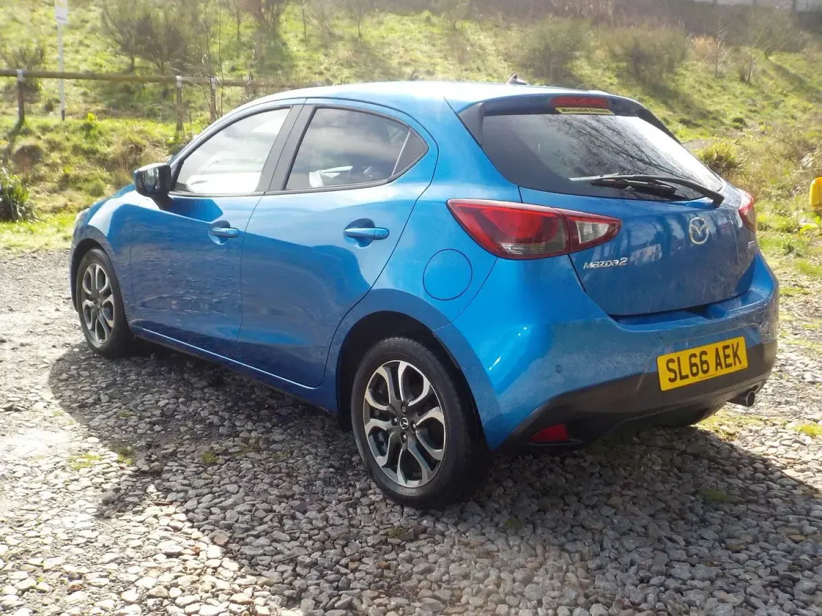 Used Mazda 2 Inclusive 2016 Blue Hatchback