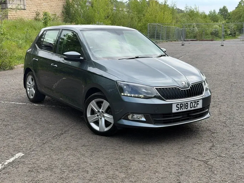Used Skoda Fabia SE L 110 HP (80 kW) 2018 Grey Hatchback