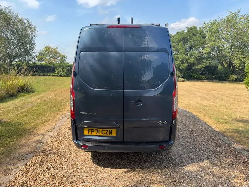 Used Ford Transit Custom Limited 170 HP (125 kW) 2022 Blue Van