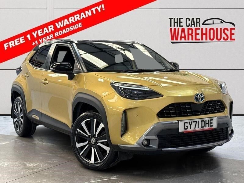 Yellow Used 2021 Toyota Yaris Hybrid Edition Estate | £23,499 (Expensive) - Image 1/4
