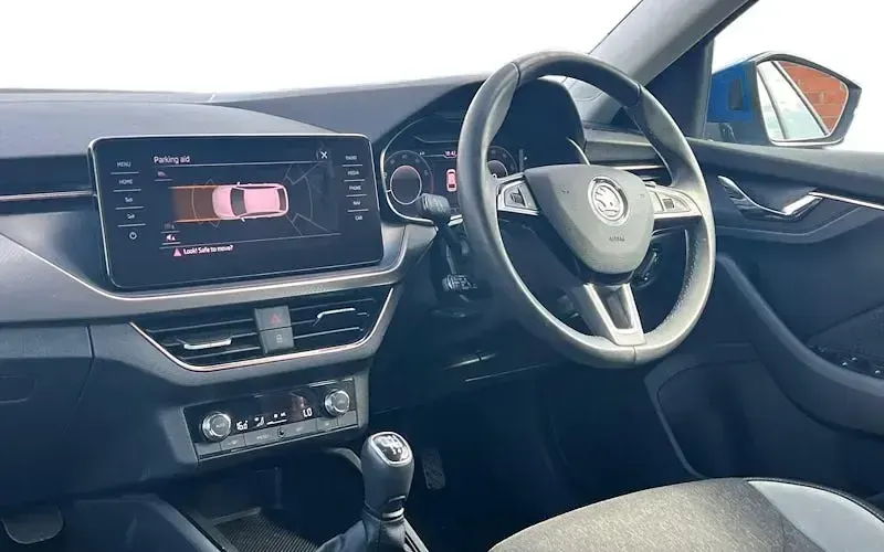 Gebraucht Skoda Scala SE L 116 PS (85 kW) 2020 Blau Kleinwagen
