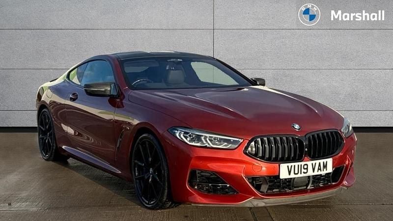 Used BMW M850 Comfort Edition 530 HP (389 kW) 2019 Orange Coupe