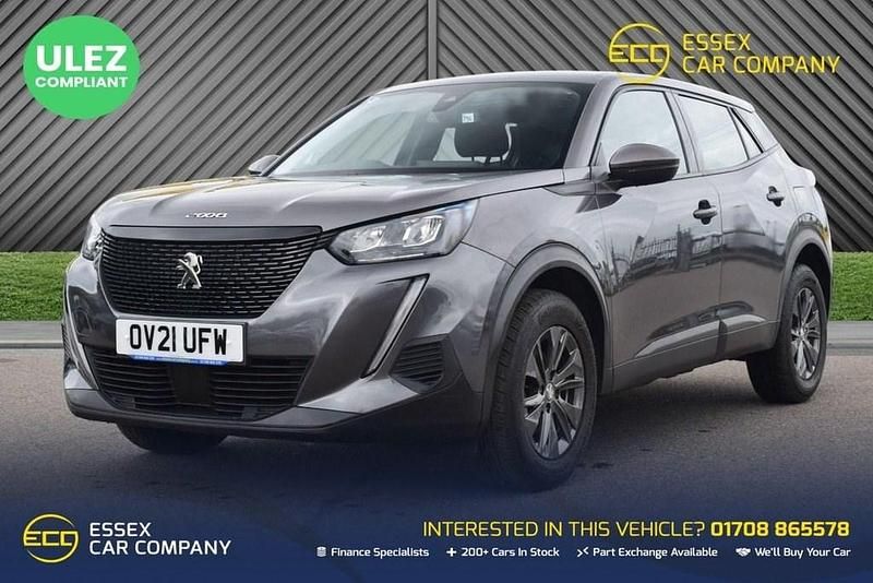 Grey Used 2021 Peugeot 2008 Active Premium SUV | £13,995 (Fair price) - Image 1/4