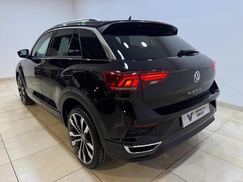 Used VW T-Roc R-line 150 HP (110 kW) 2019 Black SUV