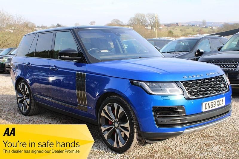 Blue Used 2019 Land Rover Range Rover SVAutobiography Dynamic Black SUV | £51,950 (Fair price) - Image 1/4