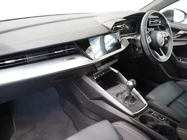 Used Audi A3 S-Line 110 HP (80 kW) 2021 Grey Sedan